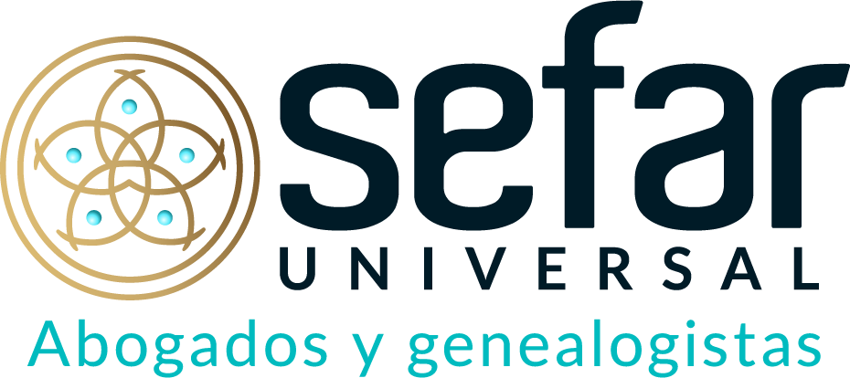 Logo de Sefar Universal nuevo rediseño página web Abogados y Genealogistas